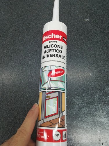 Silicone bianco antimuffa - silicone,