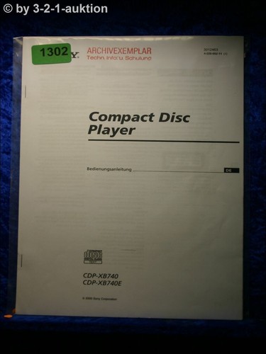 Sony manuale istruzioni cdp - di,