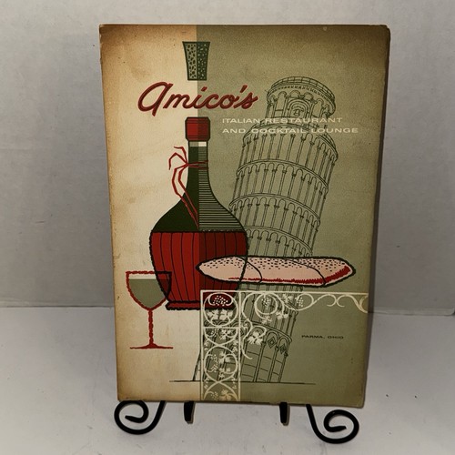 Menù vintage amico - menù,