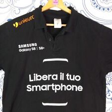 SAMSUNG GALAXY S8+ PROMO SHIRT UNIERO POLO TG L WORKWEAR PUBBLICITARIO SMARTPHON