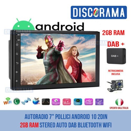 Autoradio pollici android - autoradio,