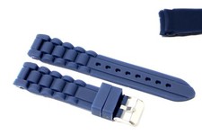 Cinturino silicone blu per