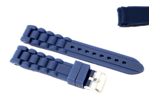 Cinturino silicone blu - , per