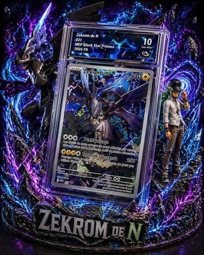 Carte pokemon zekrom - pokemon, de