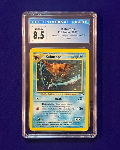 Cgc kabutops holo 6 - kabutops, #6
