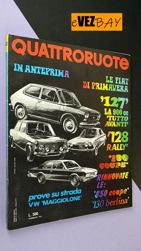Quattroruote 1971 182 - quattroruote, n