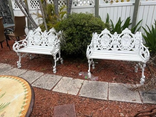 Coppia panchine giardino - da,