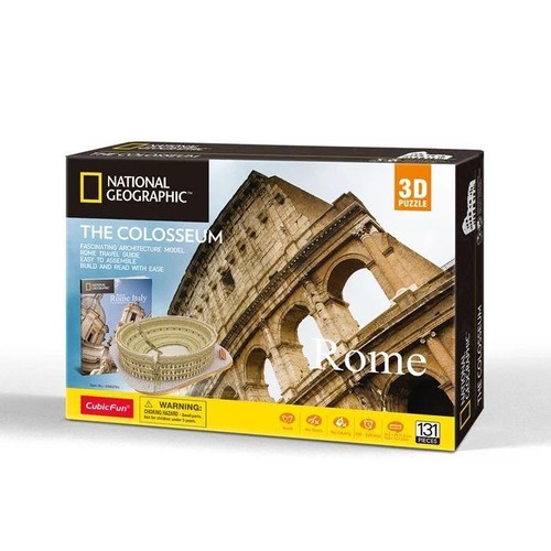 Puzzle kolosseum rom - 3d,