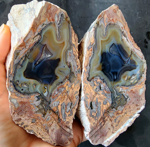Pietra agata riolite - agata, 30