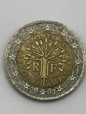 Moneta 2 Euro Francia 2001