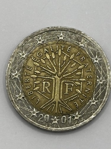 Moneta euro francia 2001 - moneta,