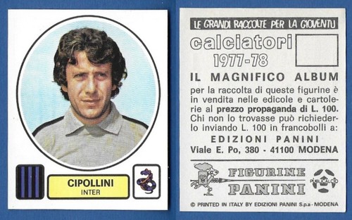 Figurina calciatori panini - figurina,