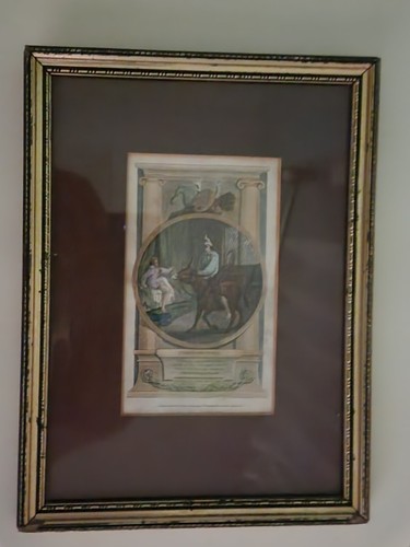 1818 incisione colorata - 1818, mano