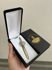 Autentica penna a sfera OMEGA 50th Anniversary Gold Speedmaster Space inchiostro nero