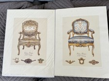 2 sedie vittoriane vintage