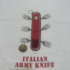 T-shirt coltellino esercito