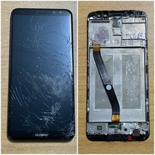 Display Originale Huawei Mate 10 Lite Lesionato RNE Nova 2i LCD Touch Con Frame