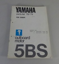 Catalogo Parti Yamaha