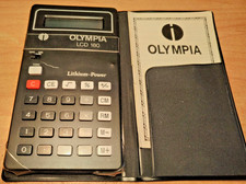 Calcolatrice Olympia LCD 180