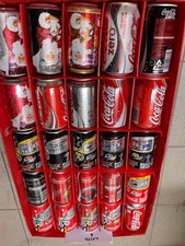 LOTTO 25LATTINE  MISTE COCA COLA   SIGILLATE E  SVUOTATE DAL FONDO