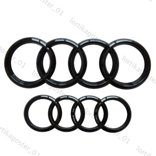 Nuovo segno audi - nero, logo