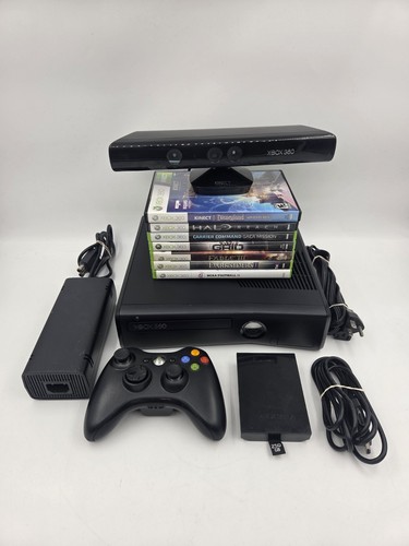 Xbox 360 slim console kinect - 360,