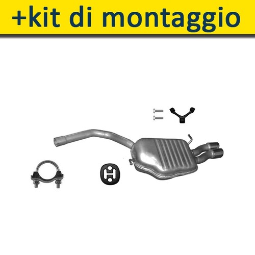 Silenziatore marmitta - silenziatore,