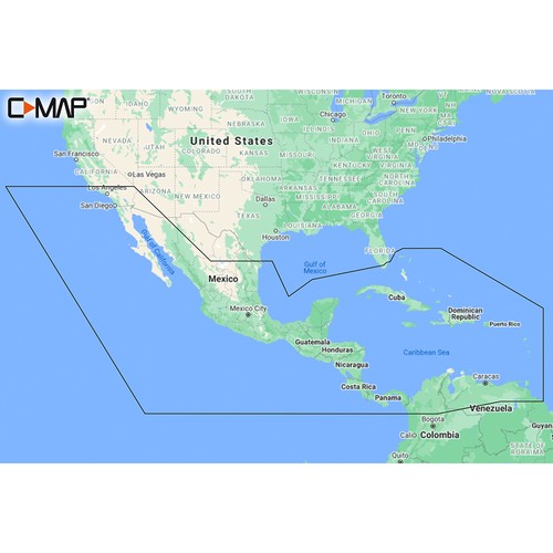 Map america centrale e - america,