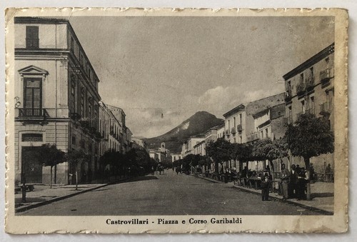 Cartolina castrovillari piazza - cartolina,
