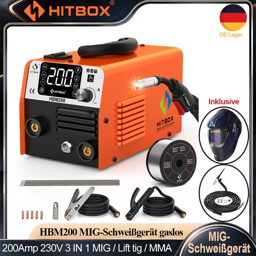 Saldatrice mig hitbox - saldatrice, 240v