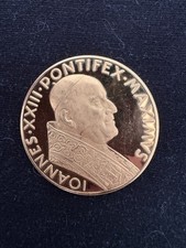 Medaglia Oro 900 Papa Giovanni