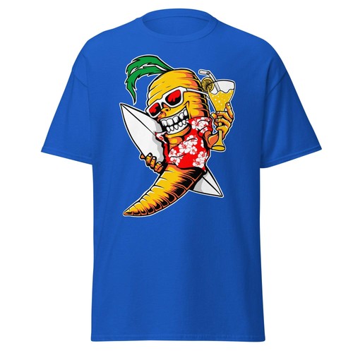 Shirt surf carota teschio - t-shirt,