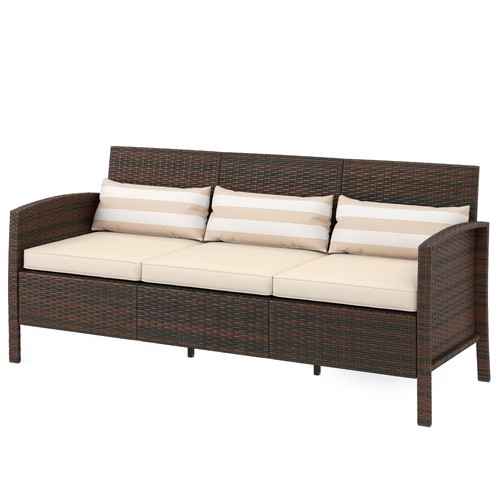 Outsunny divano esterno 3 - divano,