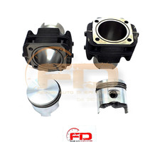 COPPIA CILINDRI E PISTONI COMPLETI PER FIAT 500/126 DA 77mm H 80 TIPO ORIGINALI