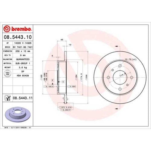 Brembo disco freno - brembo,