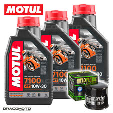 Honda CB 1000 R 2008- Tagliando Olio Motul 7100 10W-30 4T 3 litri filtro