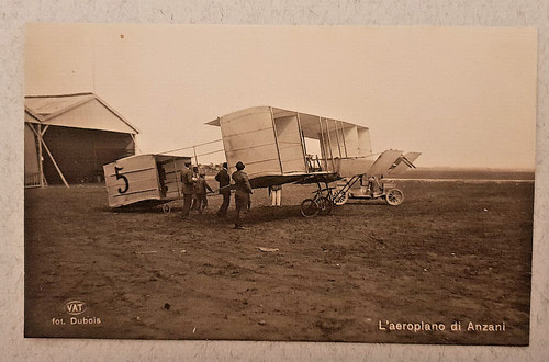 Cartolina aeroplano di - l'aeroplano,