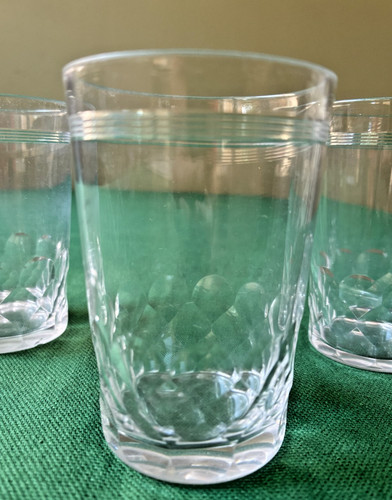 Lot gobelets en cristal - de,