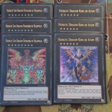 3 x Yugioh Hieratic Sun Dragon