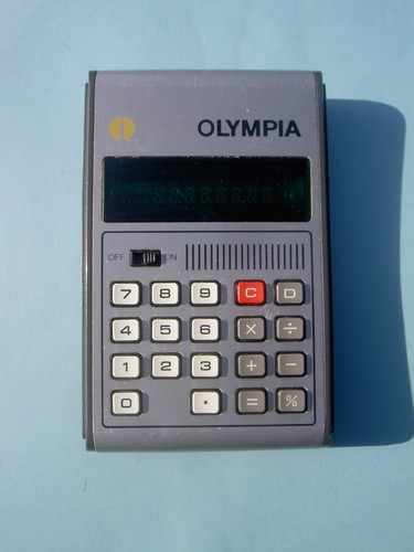 Calcolatrice vintage olympia - calcolatrice,