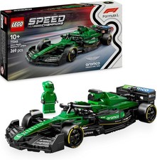 LEGO Speed Champions 77245 Auto da Corsa Aston Martin Aramco F1 AMR24 Macchina c