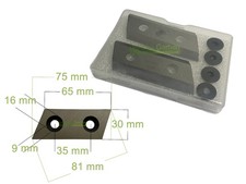 2 x trituratore 8,1 cm