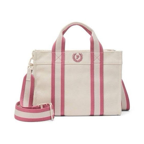 Borsa tote rosa - borsa, righe
