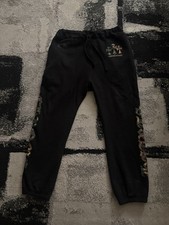 Felpa incrociata mimetica nera