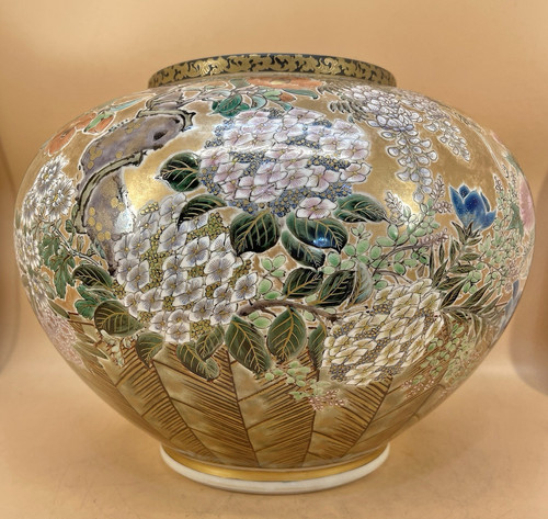 Vaso giapponese meiji - vaso,