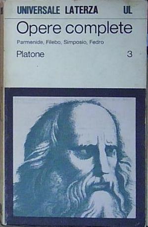 Platone opere complete - opere, 3