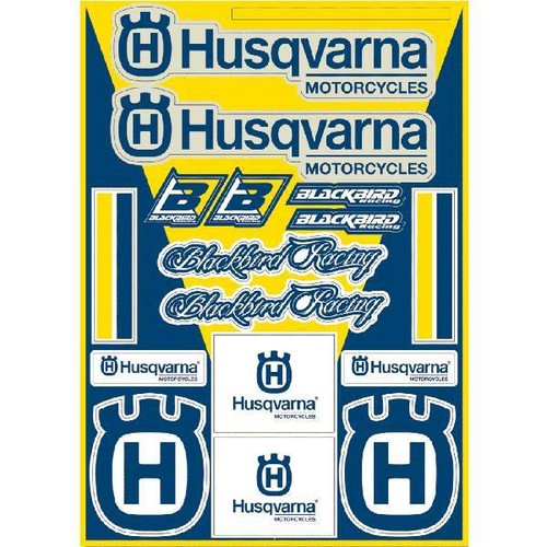 Adesivi husqvarna kit grafiche - adesivi,