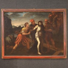 Dipinto olio su tela religioso