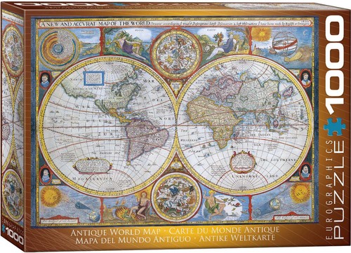 Puzzle 1000 pezzi - , mappa