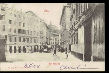UDINE . Via PALLADIO. TRAM a
